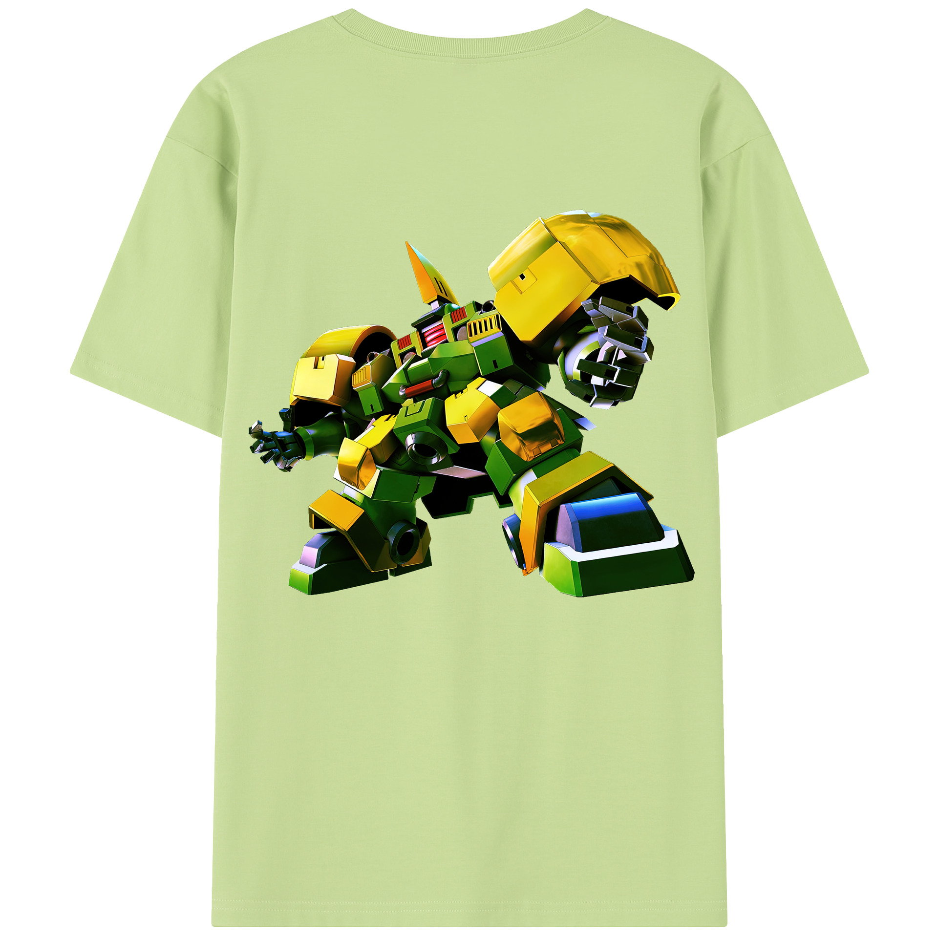 （画像用） 機動戦士ガンダム Mobile Suit Gundam 綿100％半袖Tシャツ（背面プリント）
